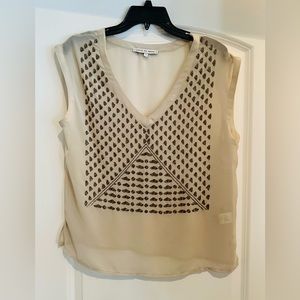 Sheer Beaded Blouse